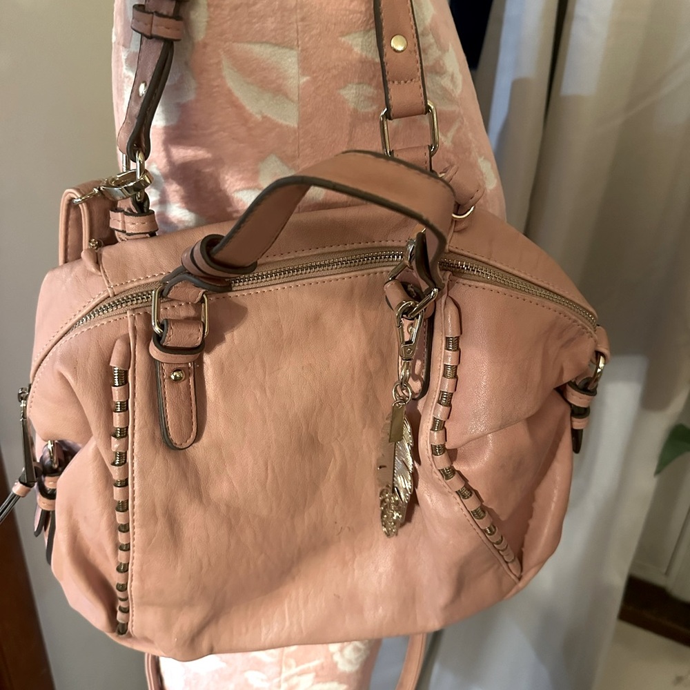 Pink Jessica Simpson purse